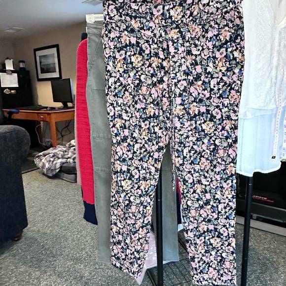Jules & Leopold Denim - Jules & Leopold Multicolor Floral Pants